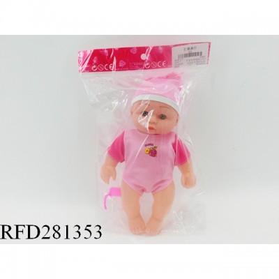 High quality kids pretend small dolls with light and 4 sound IC