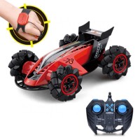 1:10 2.4Ghz water spray hand sensor control stunt car 360 rotation radio watch control rc car toys