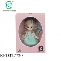 16cm beautiful girl joints body mini 6 inch baby doll toy