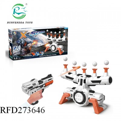 New design shooter suspension ball with music b o soft bullet gun