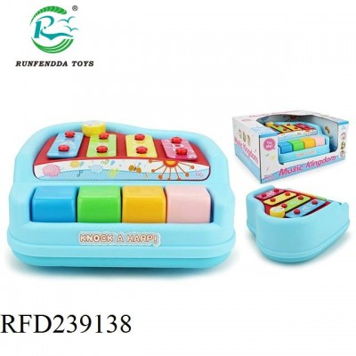 Kids educational musical instrument mini hand knock piano toy