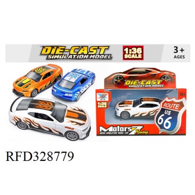 Hot selling diecast cars 1:36 model metal car for kids